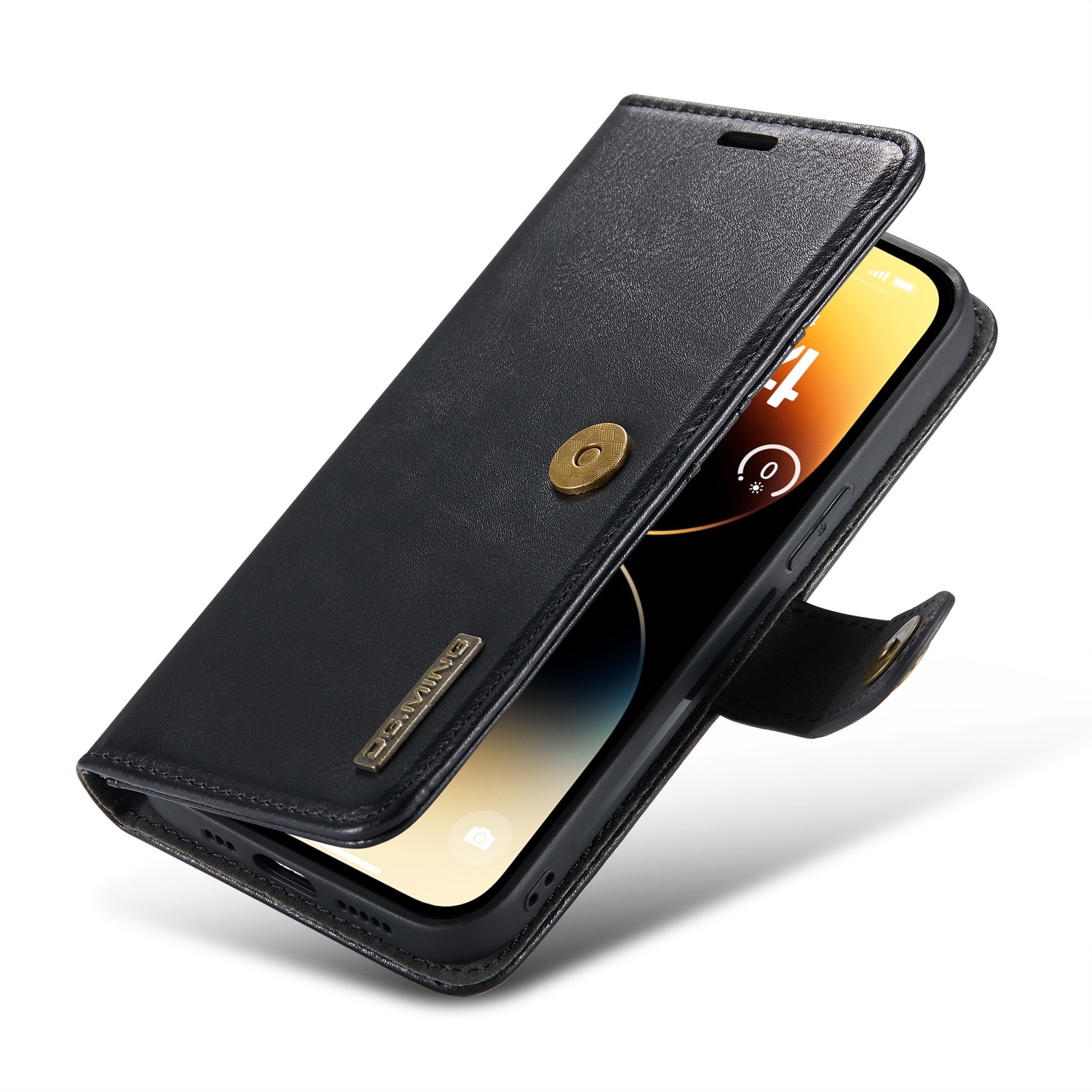 Magnet Wallet iPhone 14 Pro Max Black