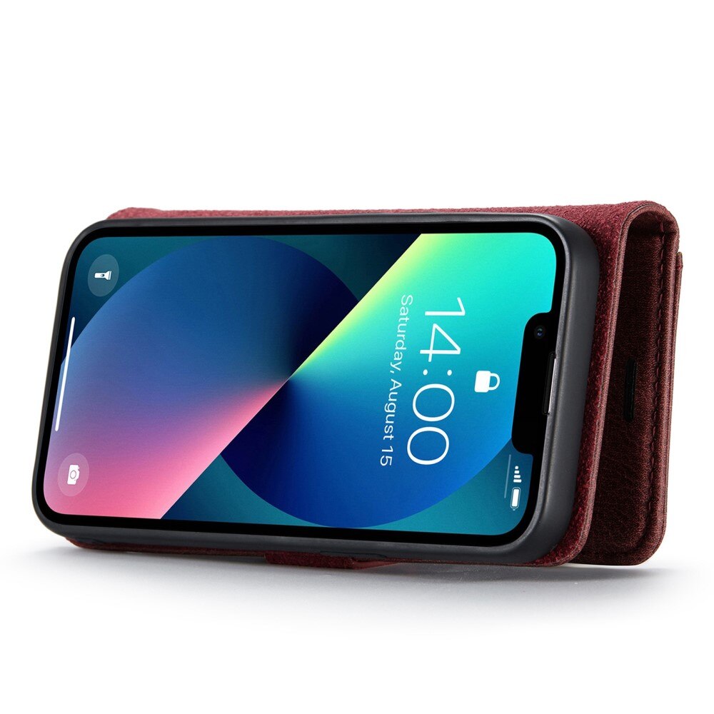 Magnet Wallet Apple iPhone 14 Plus Punainen