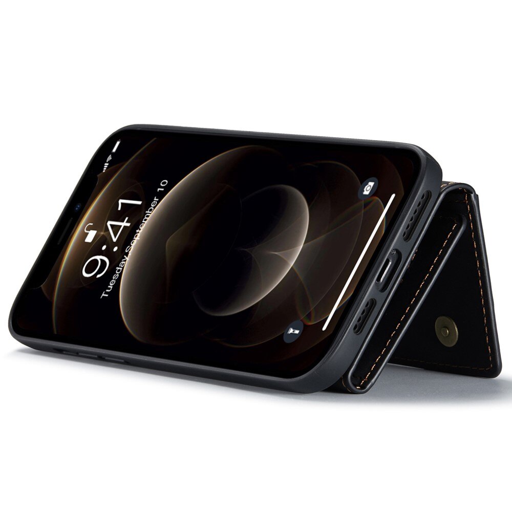 Magnetic Card Slot Case iPhone 14 Plus Musta