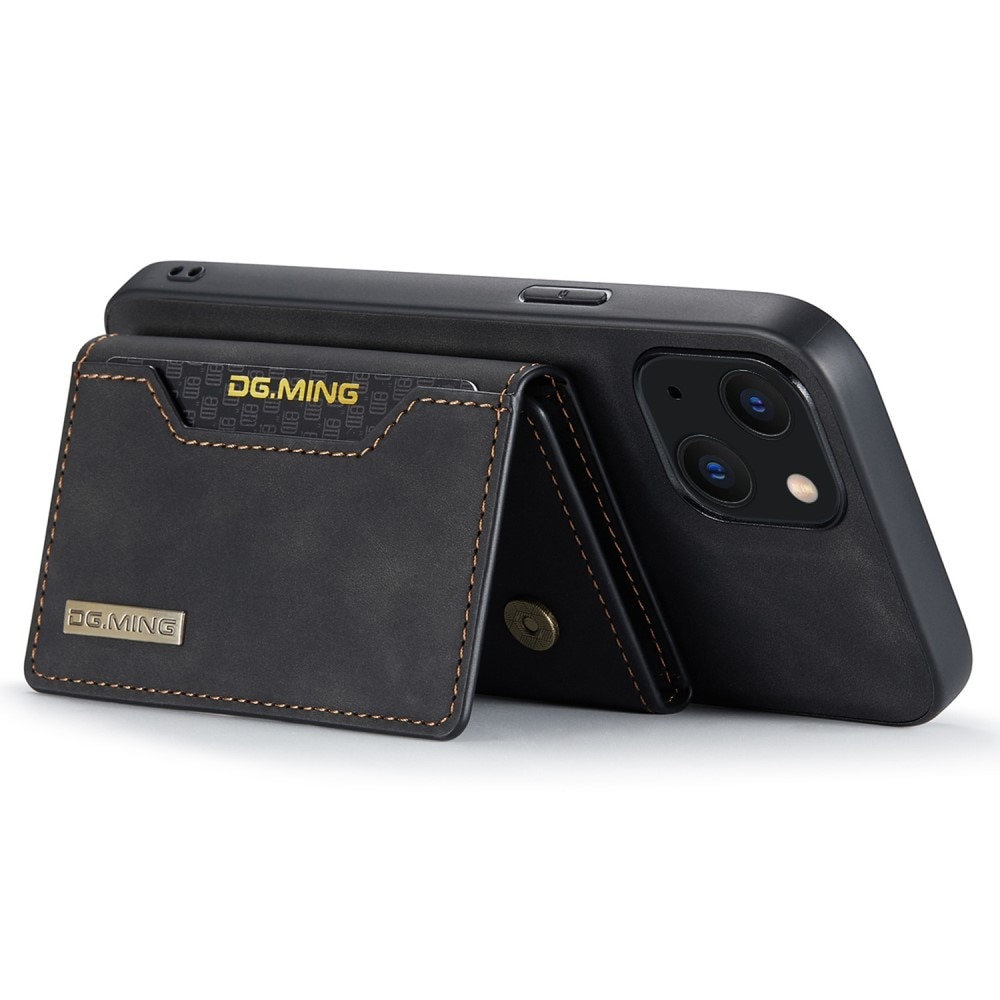Magnetic Card Slot Case iPhone 14 Plus Musta