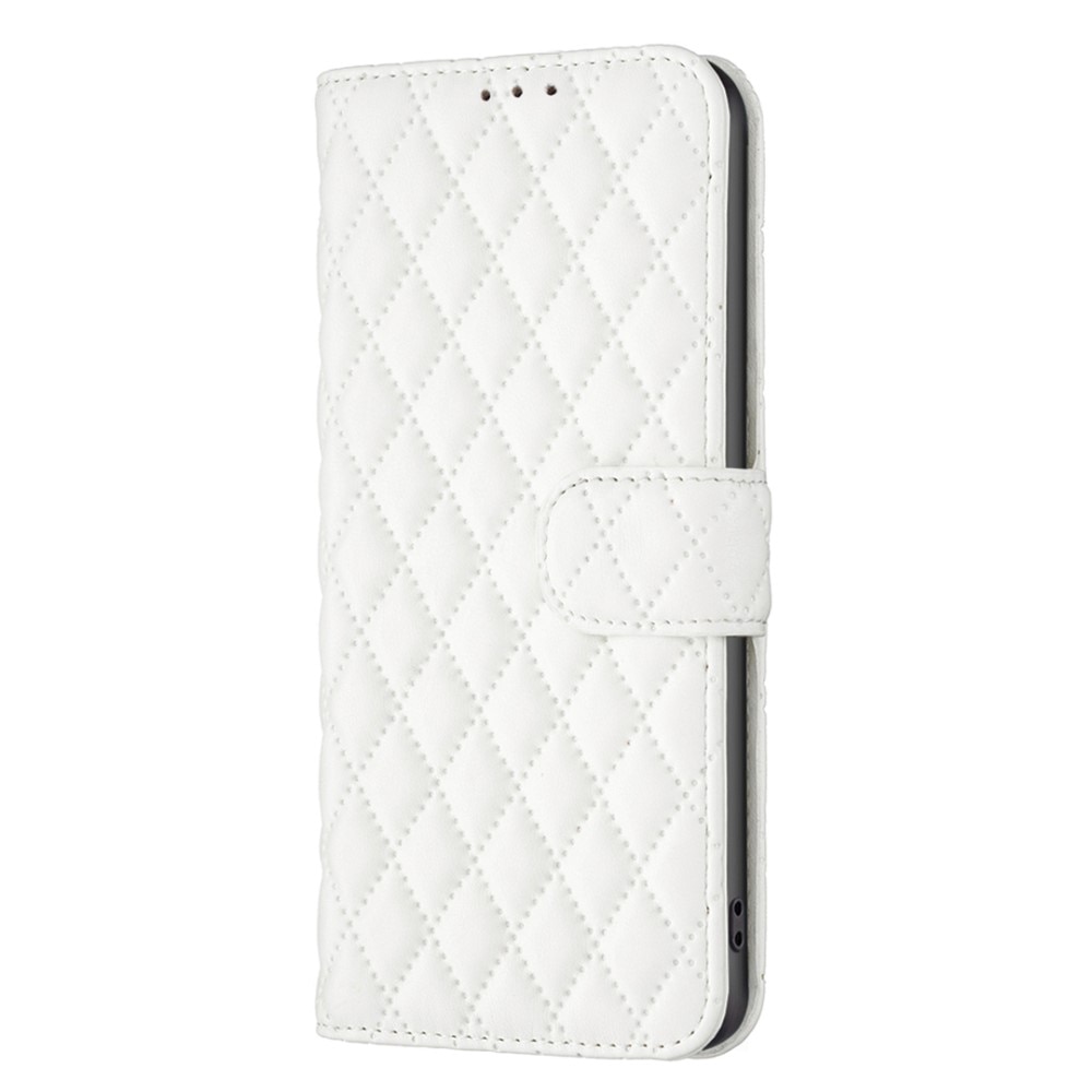 Lompakkokotelot iPhone 14 Quilted valkoinen