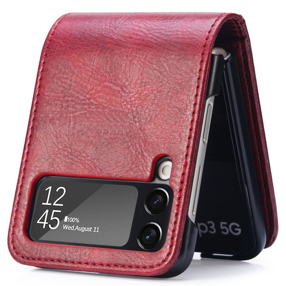 Suojakotelo Samsung Galaxy Z Flip 4 punainen