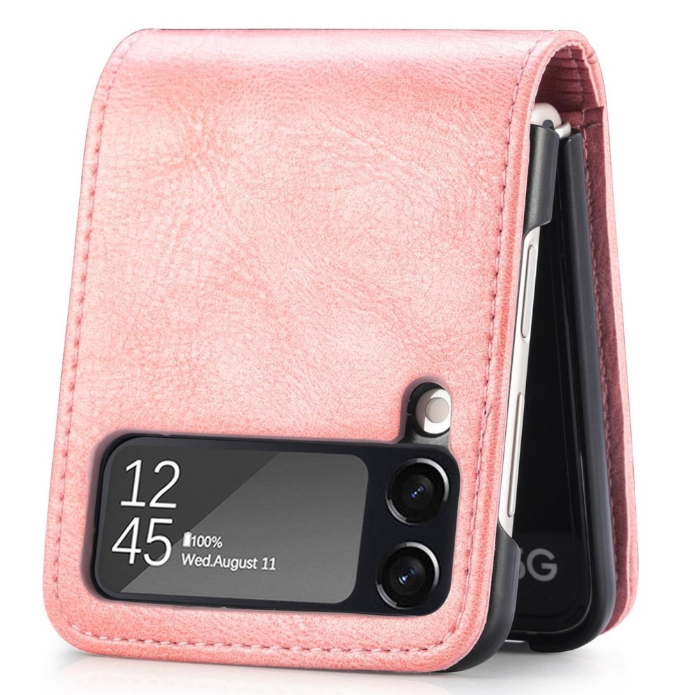 Suojakotelo Samsung Galaxy Z Flip 4 vaaleanpunainen