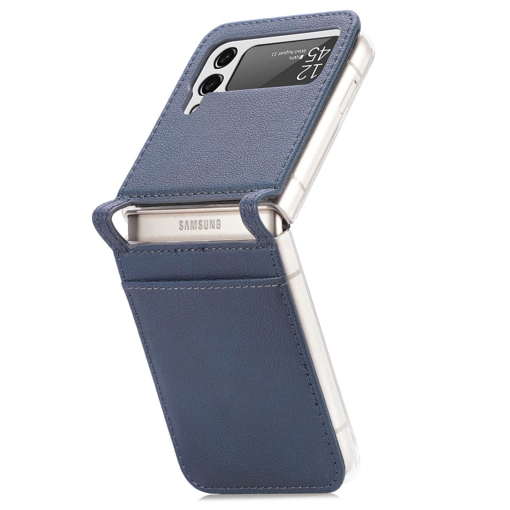 Slim Card Wallet Samsung Galaxy Z Flip 4 sininen