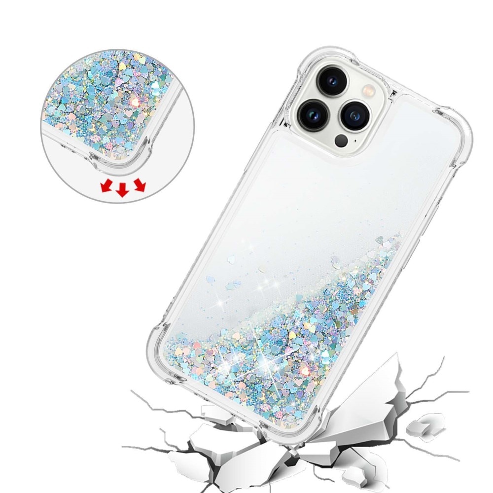 Glitter Powder TPU Case iPhone 14 Pro hopea