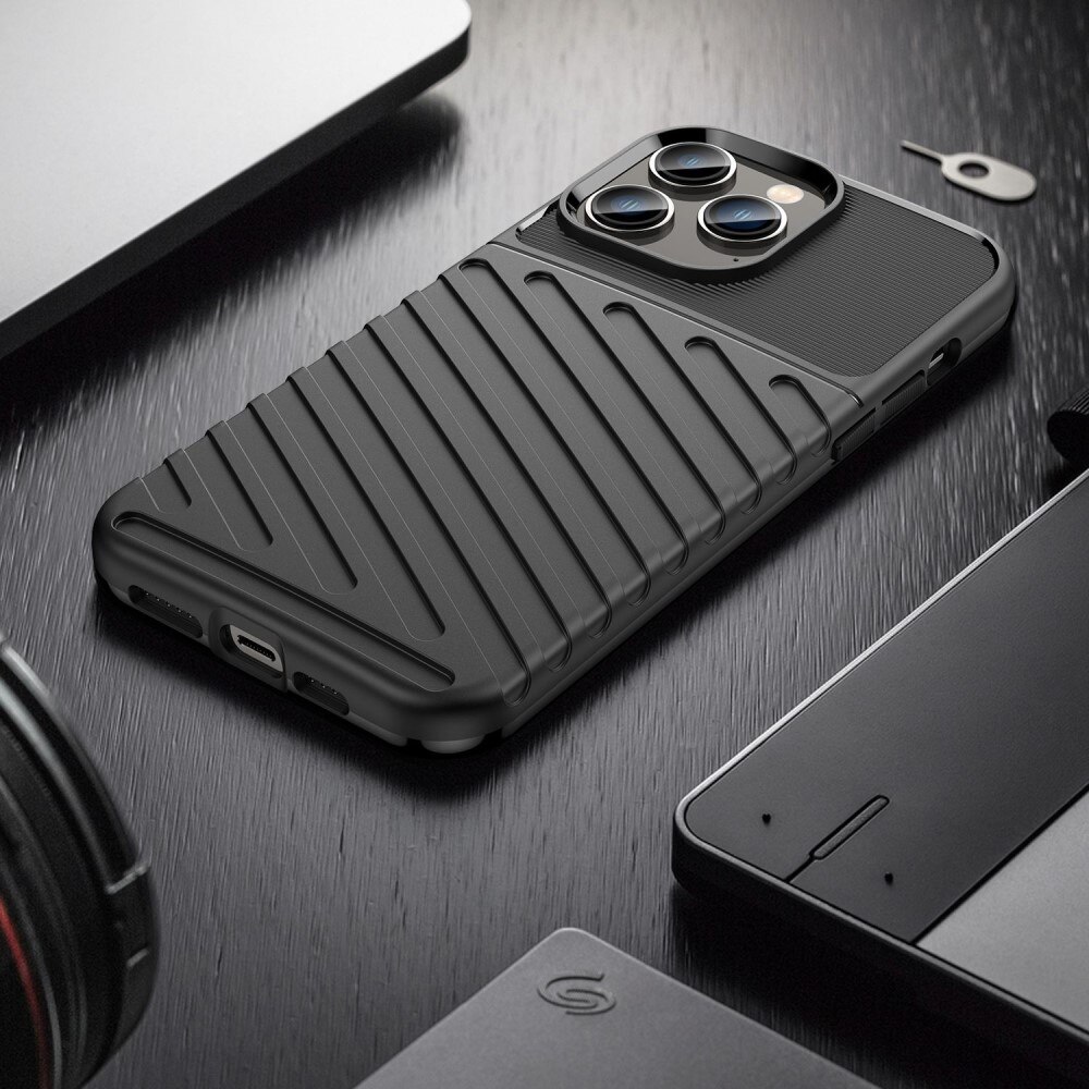 Thunder TPU Case iPhone 14 Pro black