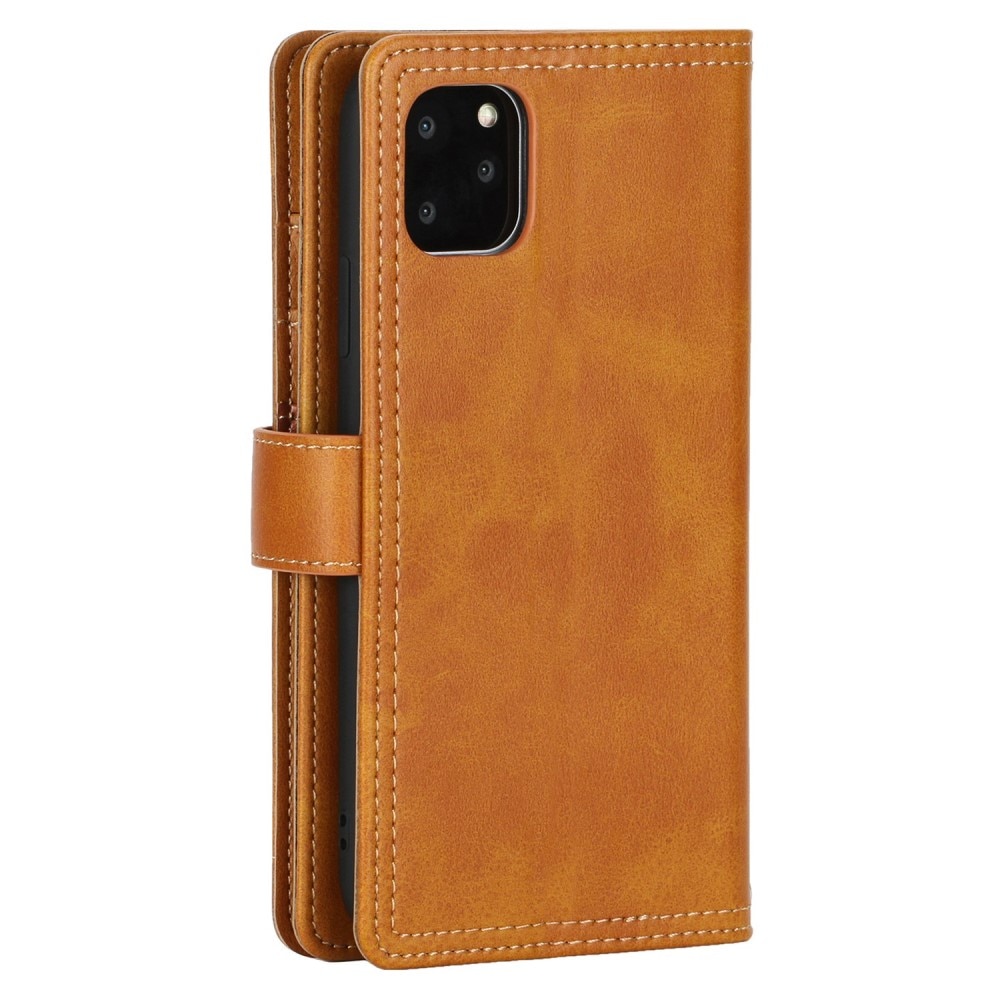 Suojakotelo Multi-slot iPhone 14 cognac