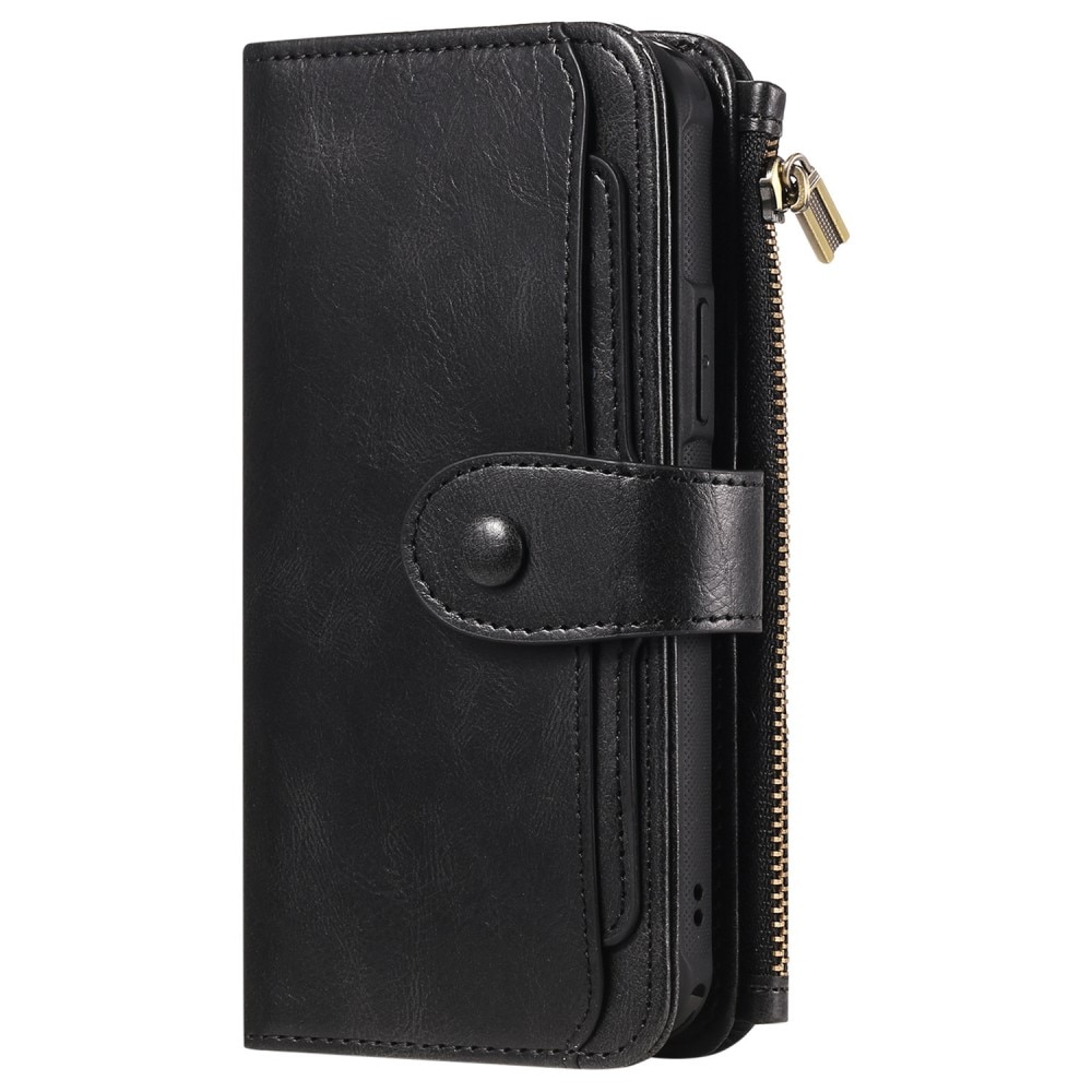 Magnet Leather Multi-Wallet Samsung Galaxy S22 Ultra musta