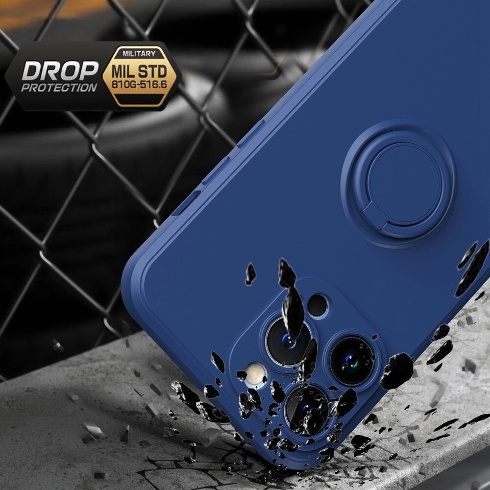 Hard Case Ring iPhone 14 Pro musta