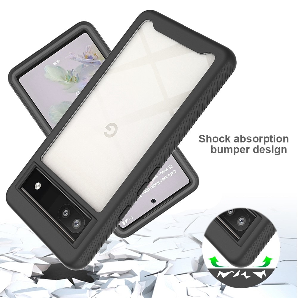 Full Protection Case Google Pixel 7a Musta