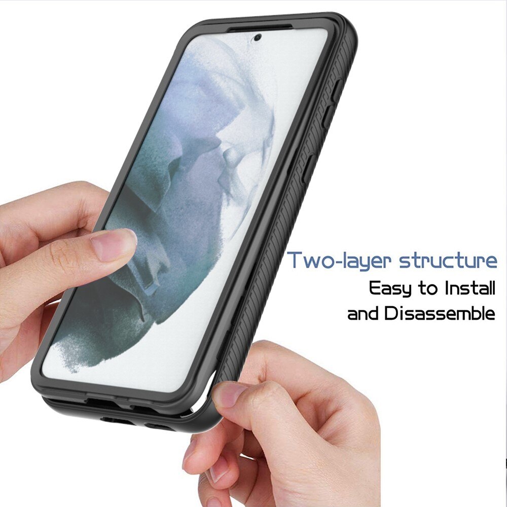Full Protection Case Samsung Galaxy S21 Plus Musta