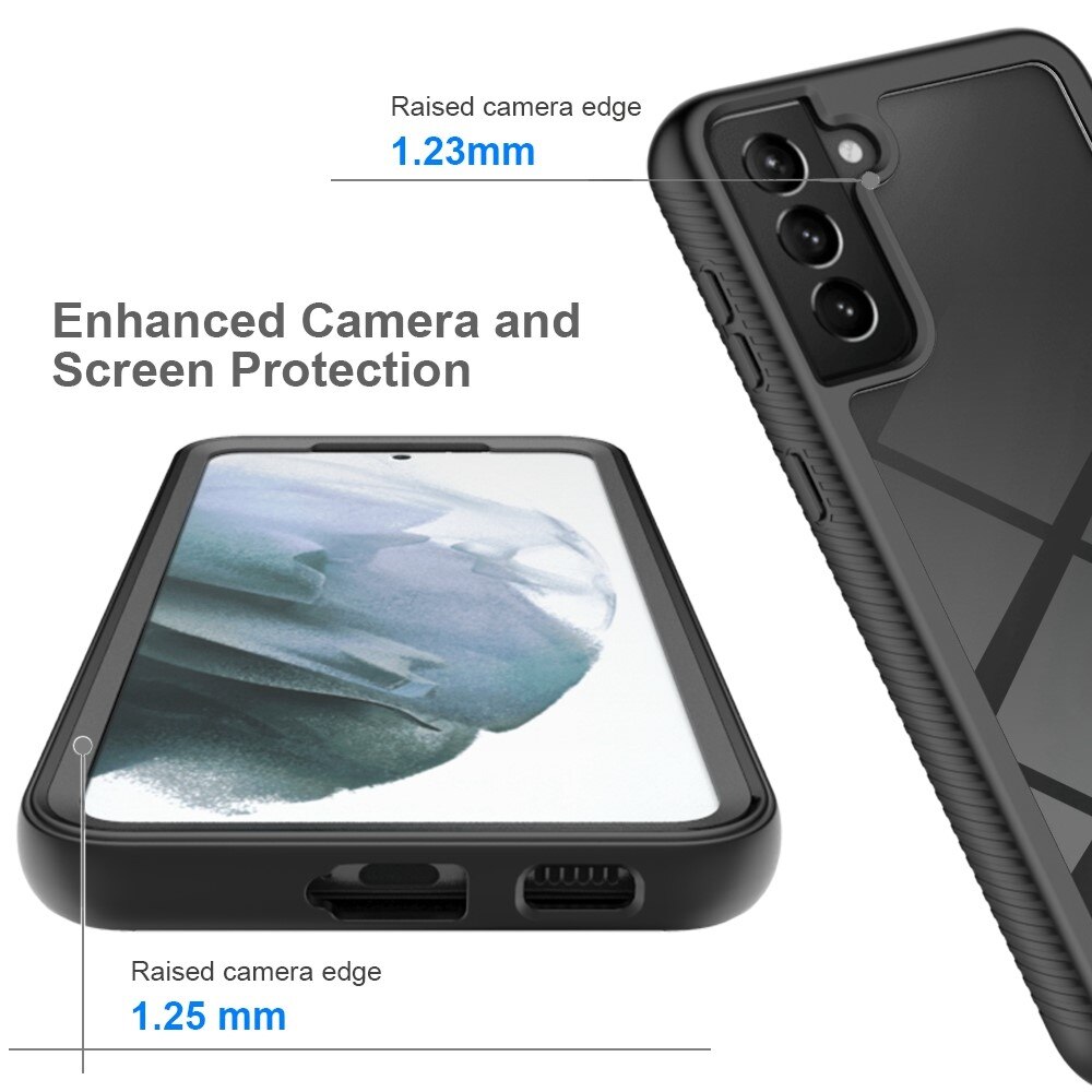 Full Protection Case Samsung Galaxy S21 Plus Musta