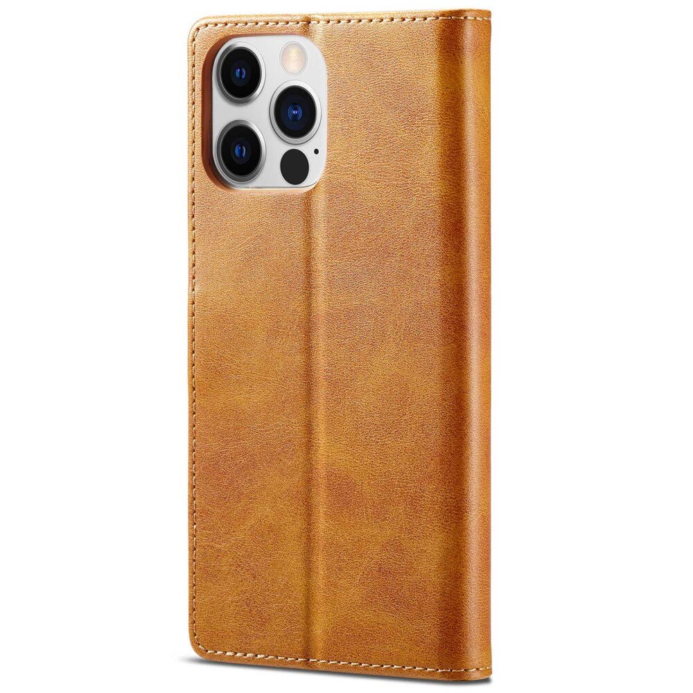 Lompakkokotelot iPhone 14 Pro cognac