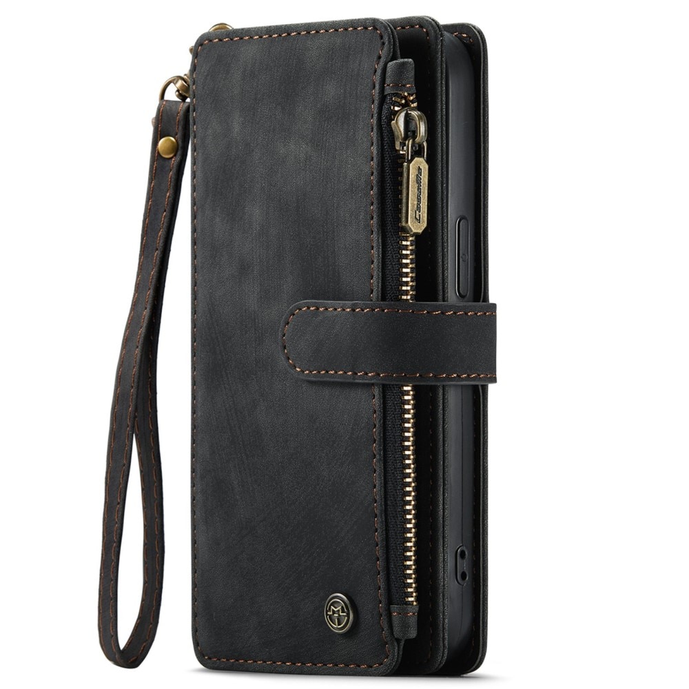 Zipper Wallet iPhone 14 Pro musta