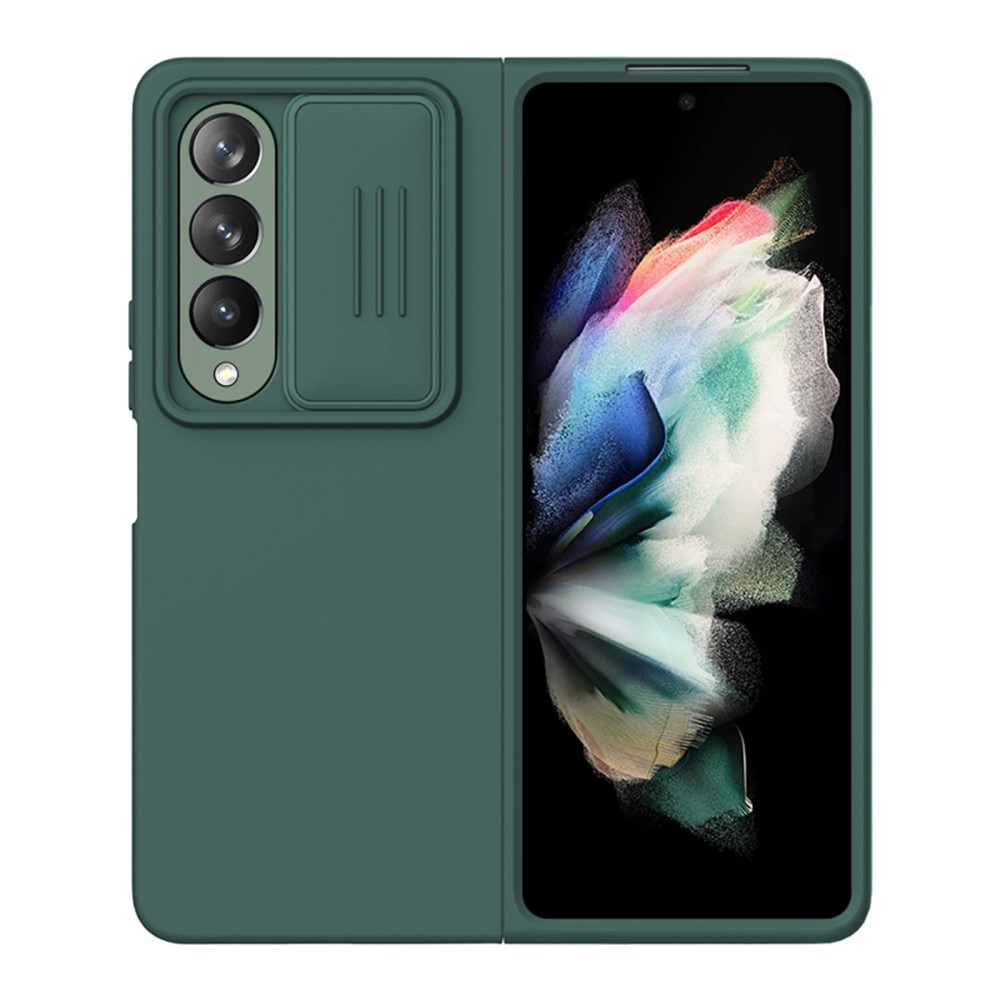 Soft CamShield Kuori Galaxy Z Fold 4 vihreä