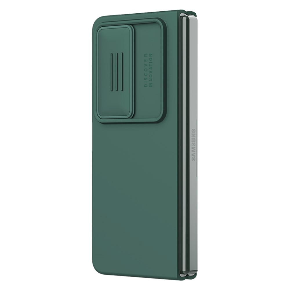 Soft CamShield Kuori Galaxy Z Fold 4 vihreä