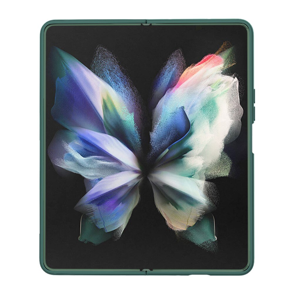 Soft CamShield Kuori Galaxy Z Fold 4 vihreä