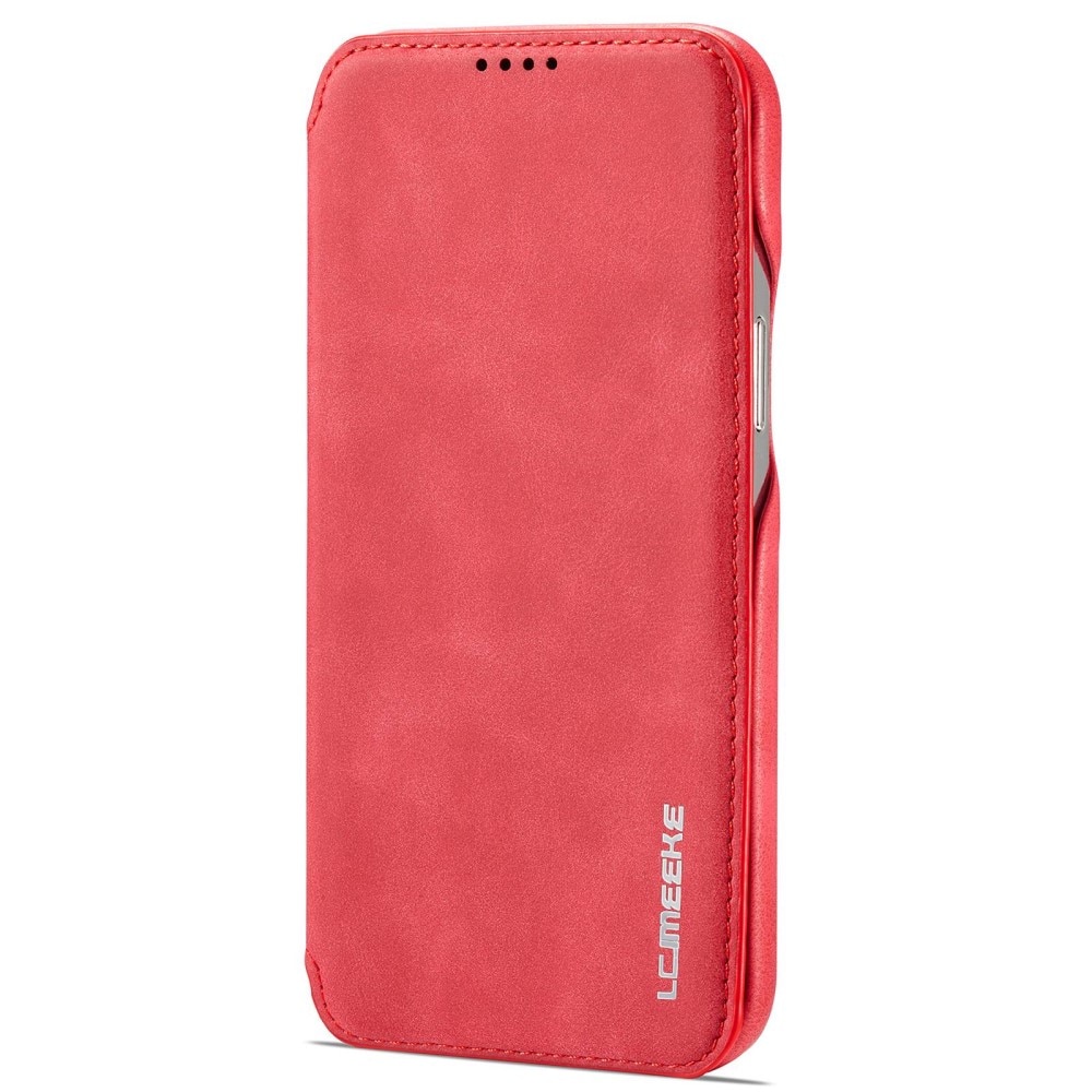 Slim Lompakkokotelot iPhone 14 Pro Max punainen