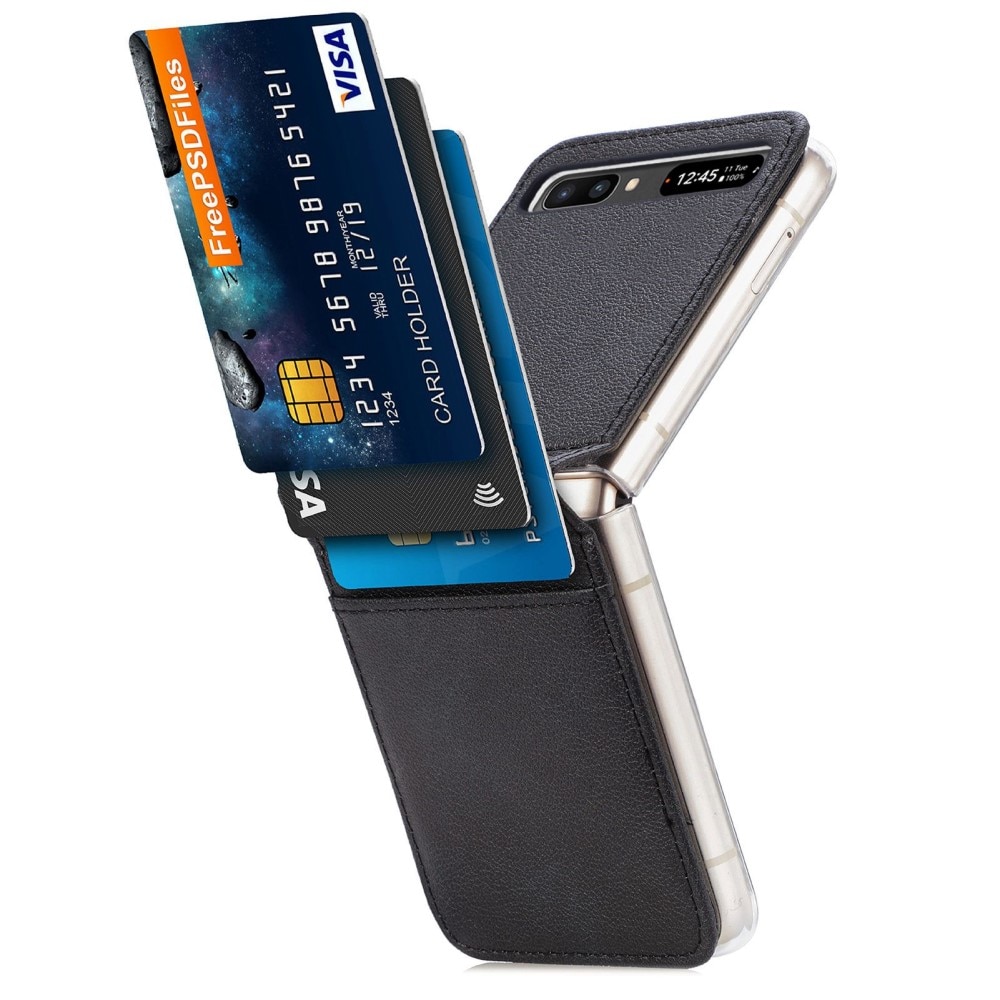 Slim Card Wallet Samsung Galaxy Z Flip musta