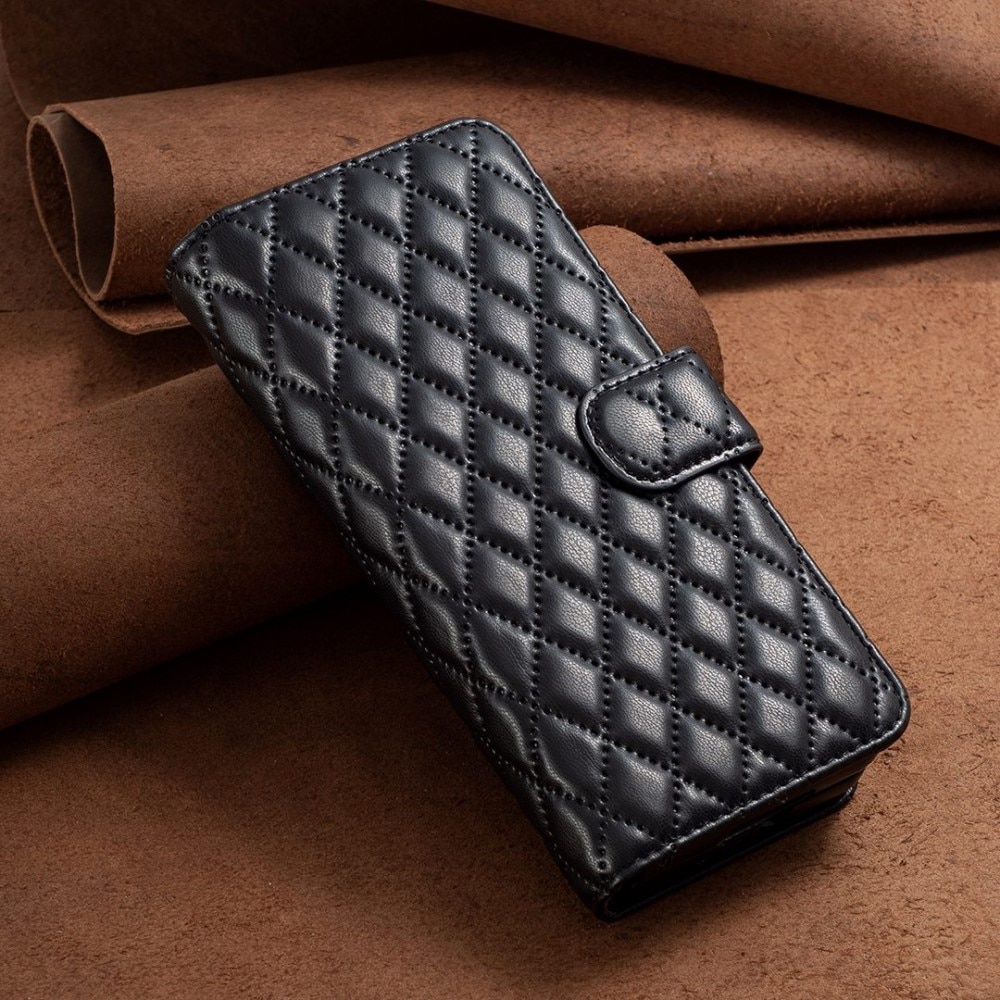 Lompakkokotelot Samsung Galaxy Z Fold 4 Quilted musta