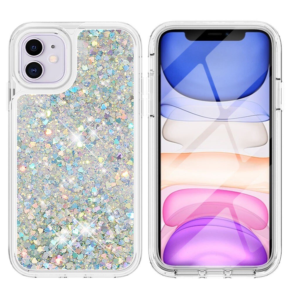 Full Protection Glitter Powder TPU Case iPhone 11 hopea