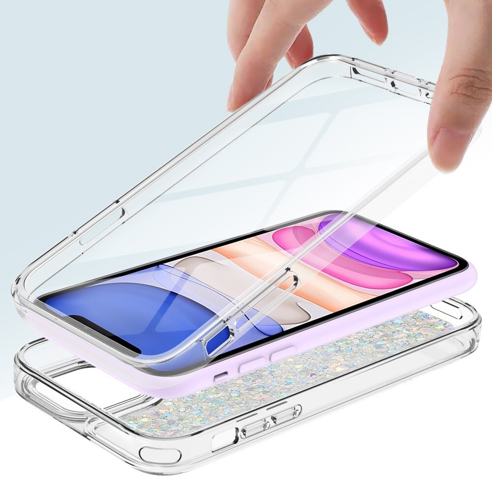 Full Protection Glitter Powder TPU Case iPhone 11 hopea