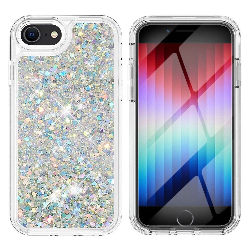Full Protection Glitter Powder TPU Case iPhone 7/8/SE hopea