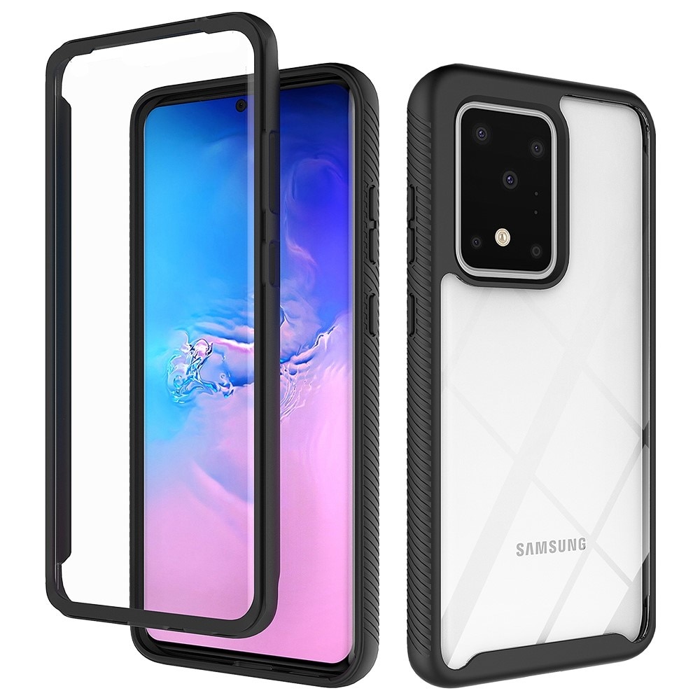 Full Cover Kuori Samsung Galaxy S20 Ultra Musta