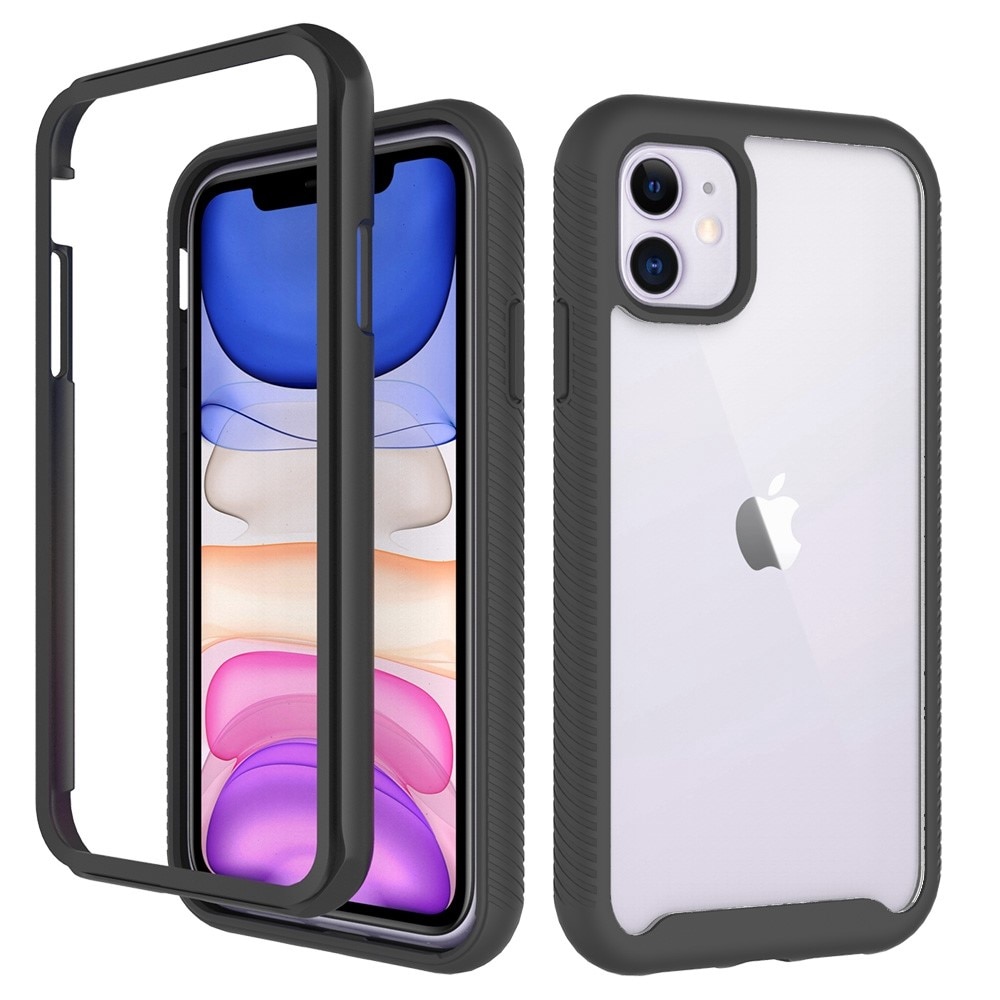 Full Cover Kuori iPhone 11 Musta