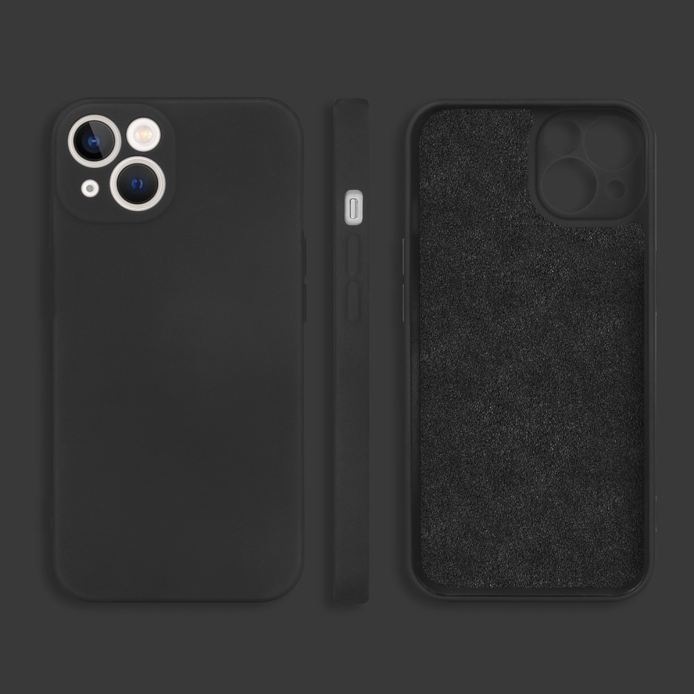 TPU suojakuori iPhone 14 Plus Musta