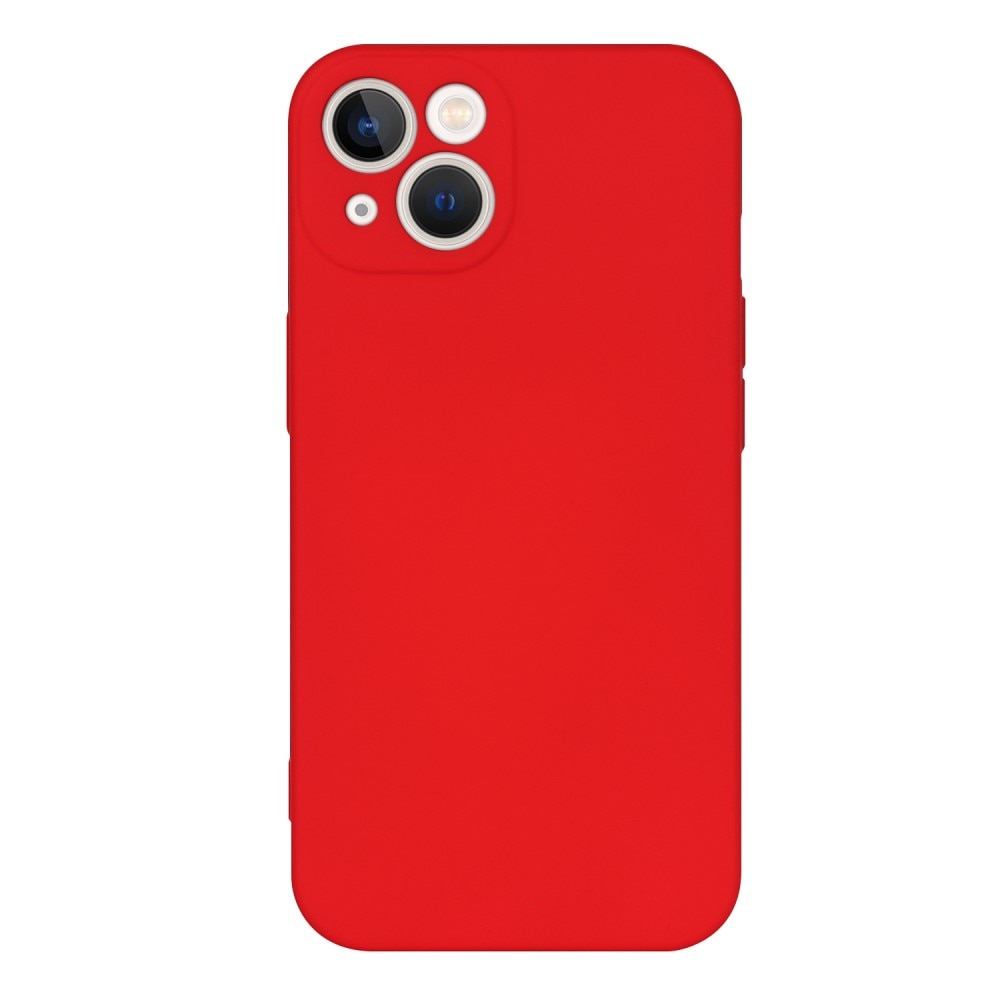 TPU suojakuori iPhone 14 Plus punainen