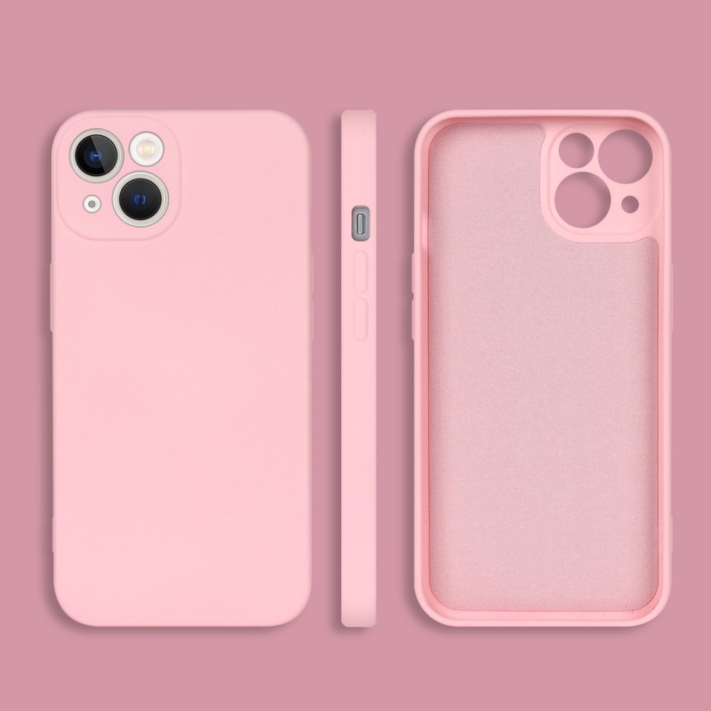 TPU suojakuori iPhone 14 Plus vaaleanpunainen