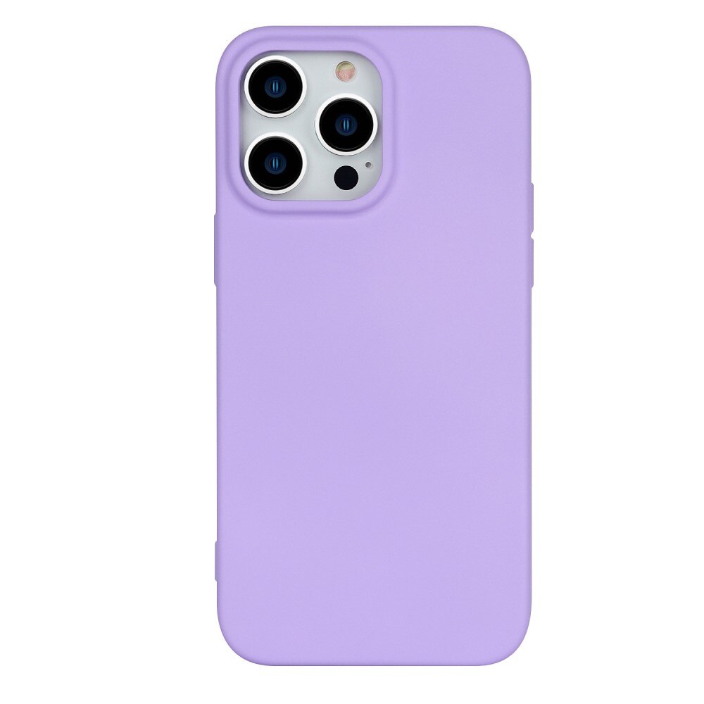 TPU suojakuori iPhone 14 Pro Max liila