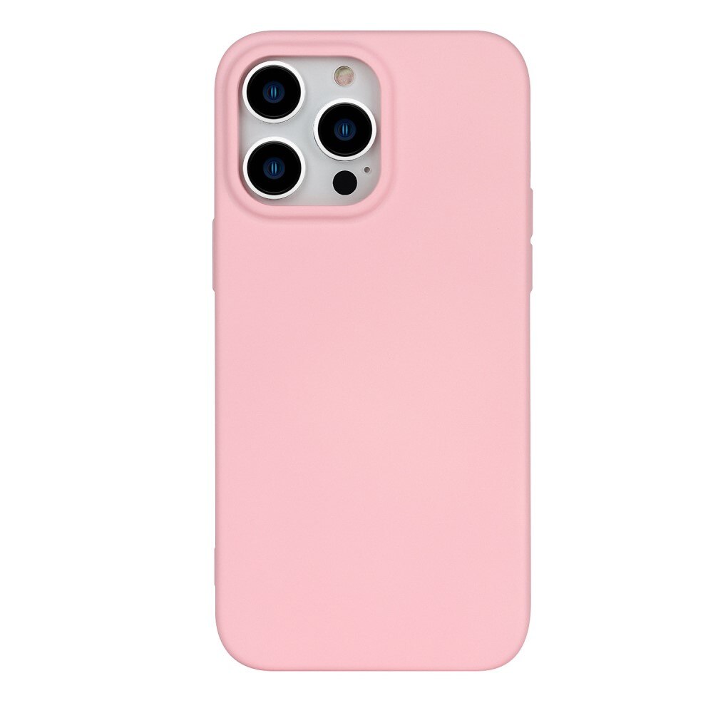TPU suojakuori Apple iPhone 14 Pro Max Vaaleanpunainen