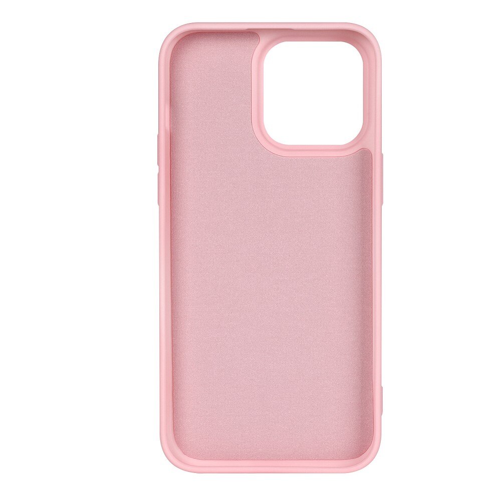 TPU suojakuori Apple iPhone 14 Pro Max Vaaleanpunainen
