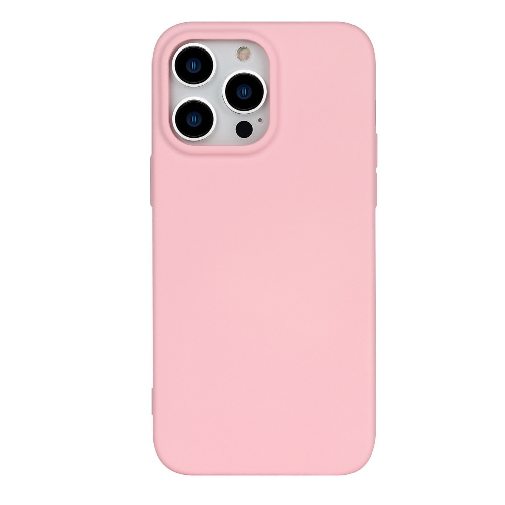 TPU suojakuori iPhone 14 Pro Vaaleanpunainen
