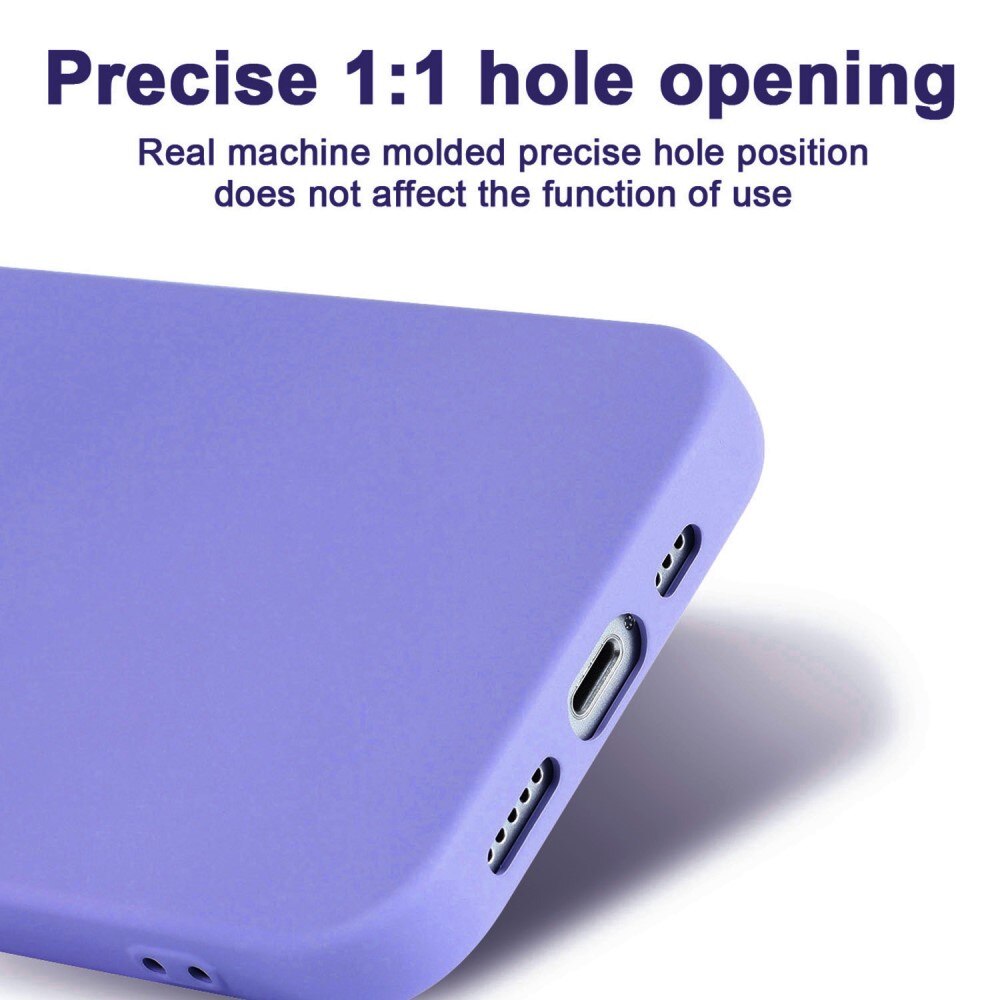 TPU suojakuori Apple iPhone 14 Liila