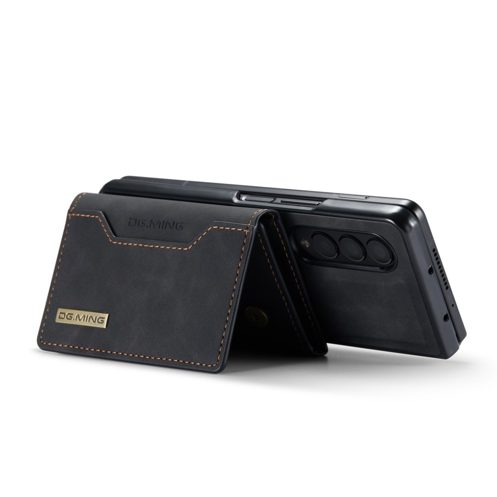 Magnetic Card Slot Case Samsung Galaxy Z Fold 3 Black