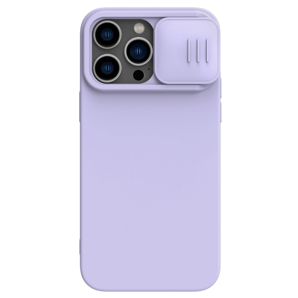 Soft CamShield Kuori iPhone 14 Pro liila