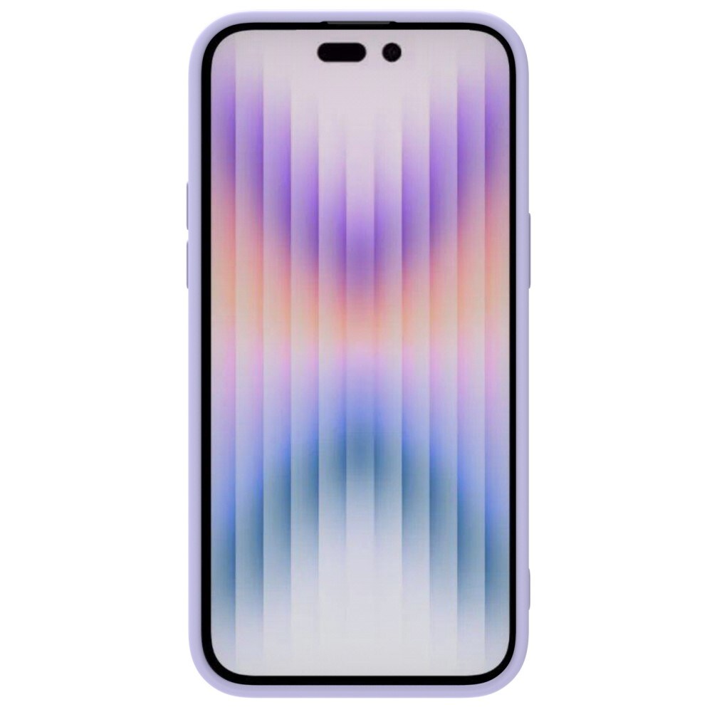 Soft CamShield Kuori iPhone 14 Pro liila