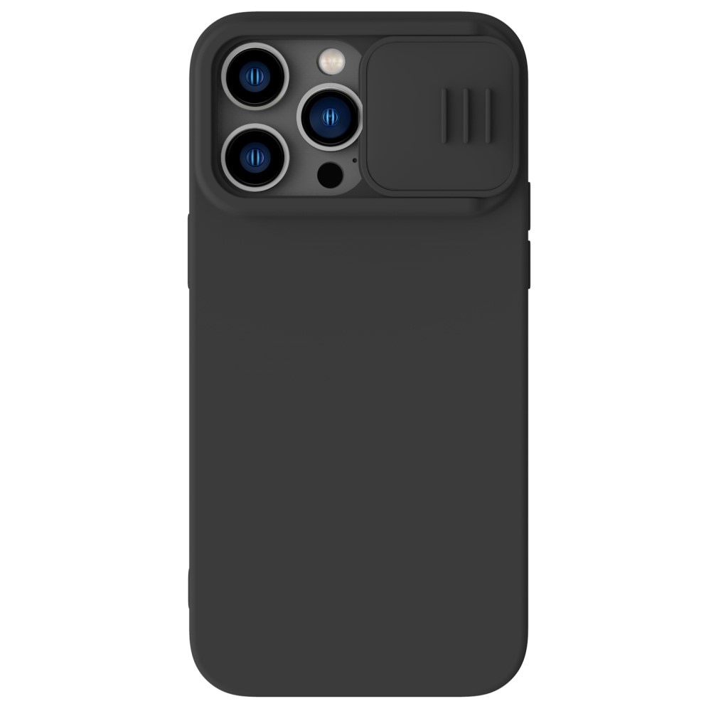 Soft CamShield Kuori iPhone 14 Pro musta