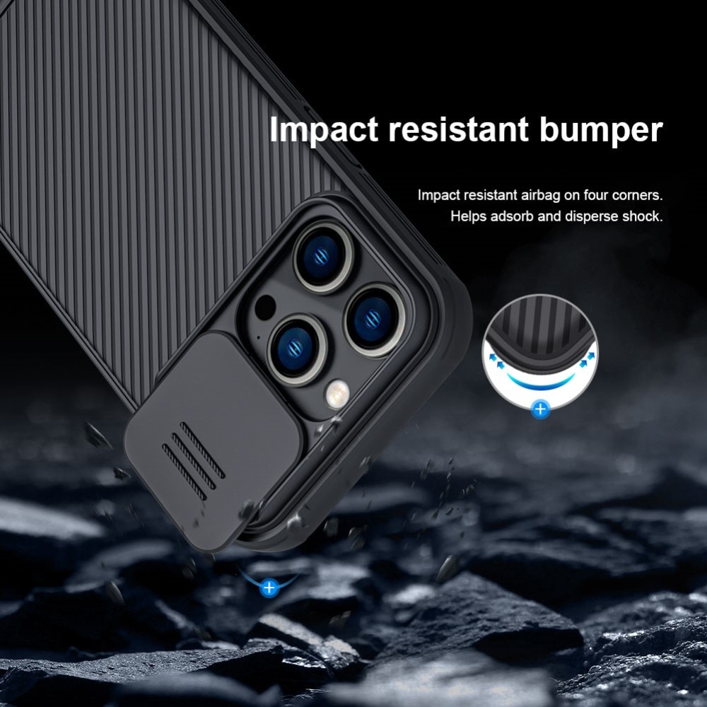 CamShield Magnetic Kuori iPhone 14 Pro musta