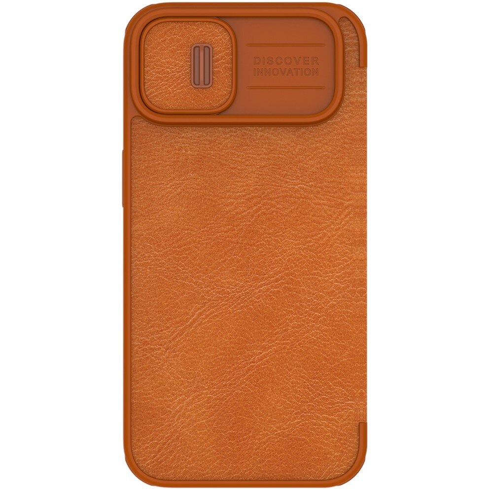 Qin Pro Camshield iPhone 14 Brown