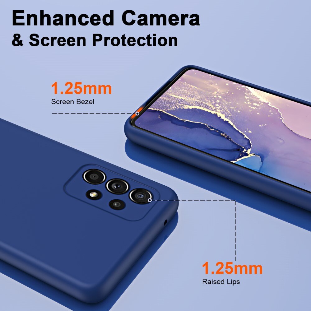 TPU suojakuori Samsung Galaxy A13 tummansininen