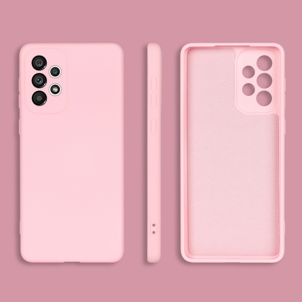 TPU suojakuori Samsung Galaxy A13 vaaleanpunainen