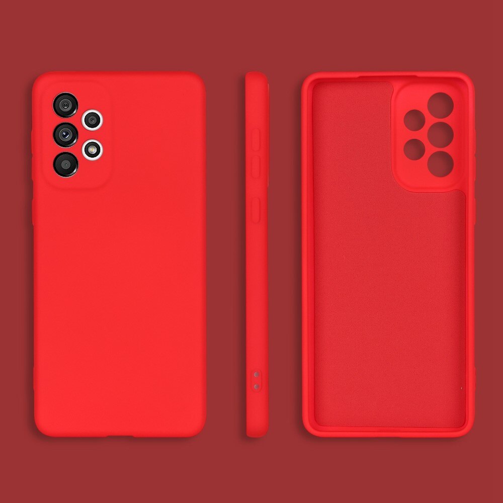 TPU suojakuori Samsung Galaxy A13 punainen