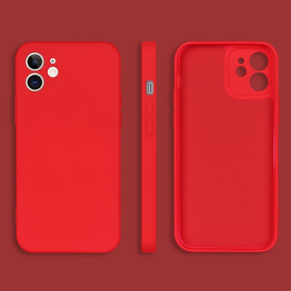 TPU suojakuori iPhone 11 punainen