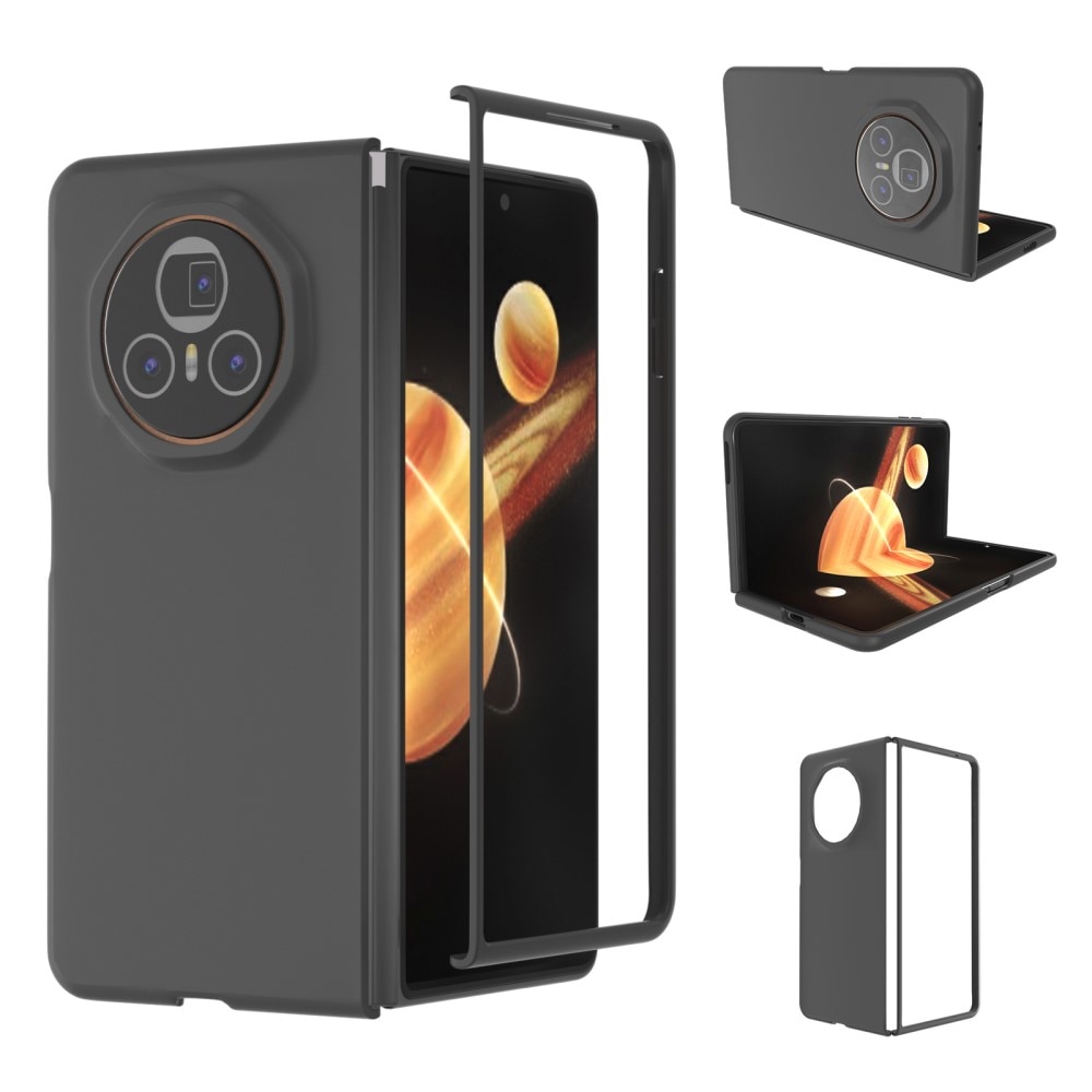 Hard Case Rubberized Honor Magic V3 Musta