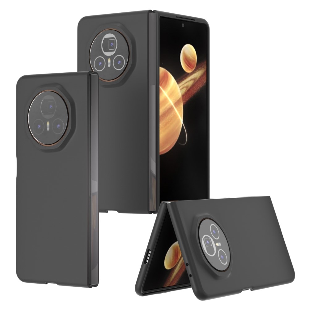 Hard Case Rubberized Honor Magic V3 Musta
