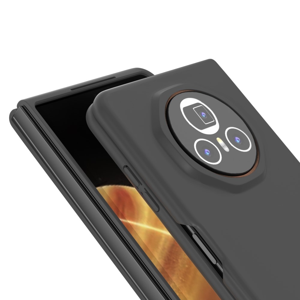 Hard Case Rubberized Honor Magic V3 Musta